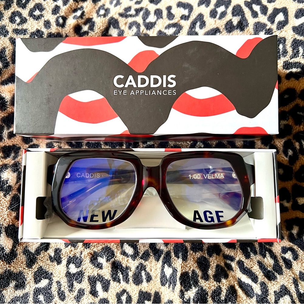 Caddis VELMA Reading Glasses - Turtle +1.00 frq Blue-Light Filtering